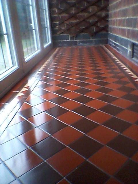 Victorian Minton tile floors